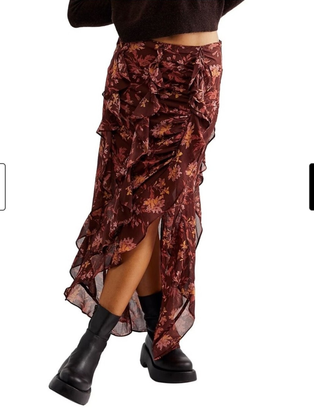Free People Flounce Around Maxi Skirt